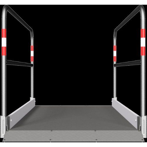 Grabenbrücke Schake Grabenbrücken aus Aluminium mit Bodenplatte aus Stahl, 1x2,2m 12450409