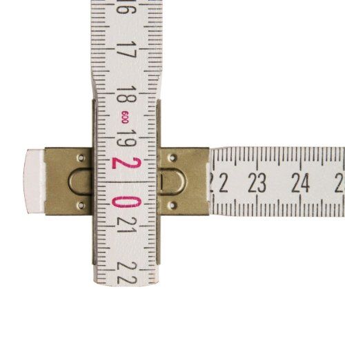  Holz-Gliedermaßstäbe Stabila Holz-Gliedermaßstab Type 1607 W, 2 m, weiß, metrische Skala, mit Winkeleinteilung 12383136