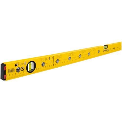  Standard-Wasserwaagen Stabila Wasserwaage Type 70 Electric, 120 cm, mit Markierungshilfen für Elektroinstallationsarbeiten 12383268