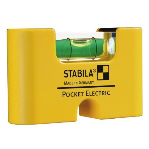  Torpedo- und Taschenwasserwaagen Stabila Wasserwaage Pocket Electric, 7 cm, mit Seltenerd-Magnetsystem 12383170