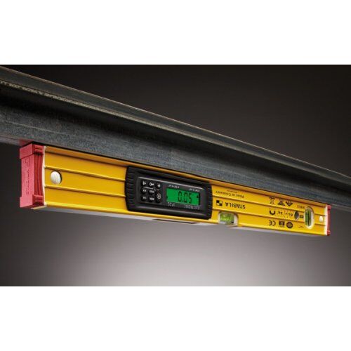  Elektronische Wasserwaagen Stabila Elektronik-Wasserwaage TECH 196 M electronic IP 65, 61 cm, mit Seltenerd-Magnetsystem, 2 Digital-Displays und Wasserwaagen-Tasche 12383351