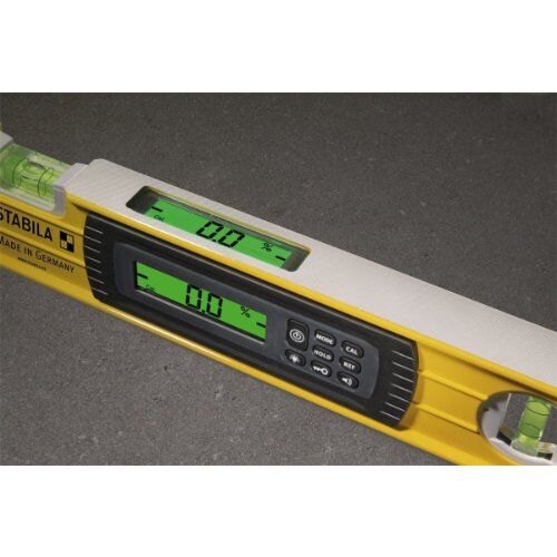  Elektronische Wasserwaagen Stabila Elektronik-Wasserwaage TECH 196 M electronic IP 65, 61 cm, mit Seltenerd-Magnetsystem, 2 Digital-Displays und Wasserwaagen-Tasche 12383351
