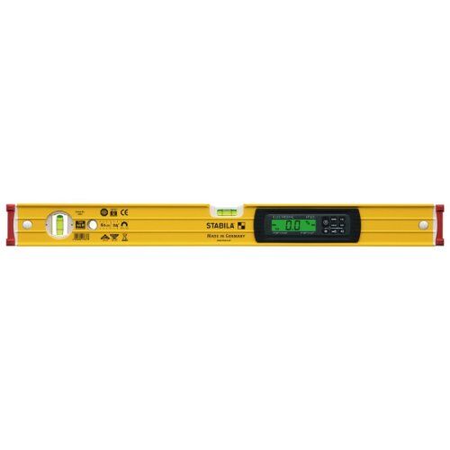  Elektronische Wasserwaagen Stabila Elektronik-Wasserwaage TECH 196 M electronic IP 65, 61 cm, mit Seltenerd-Magnetsystem, 2 Digital-Displays und Wasserwaagen-Tasche 12383351