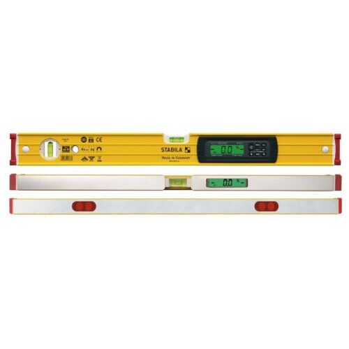  Elektronische Wasserwaagen Stabila Elektronik-Wasserwaage TECH 196 M electronic IP 65, 61 cm, mit Seltenerd-Magnetsystem, 2 Digital-Displays und Wasserwaagen-Tasche 12383351