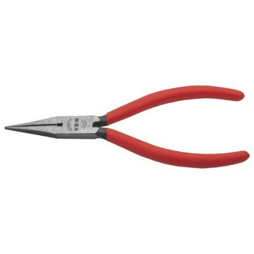  Justierzange flach-spitz Justierzange flach-spitz, poliert, Kunststoffüberzug, 140 mm 12451255