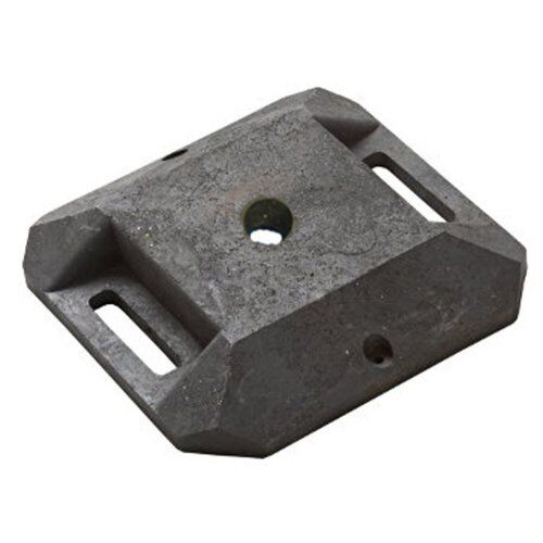  WEMAS Fußplatten Fußplatte Q 400 - 40x40 mm Aufnahme 12451676