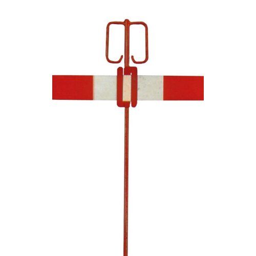  Zubehör Absperrhalter mit Warnbandspange - verkehrsrot lackiert 12451668