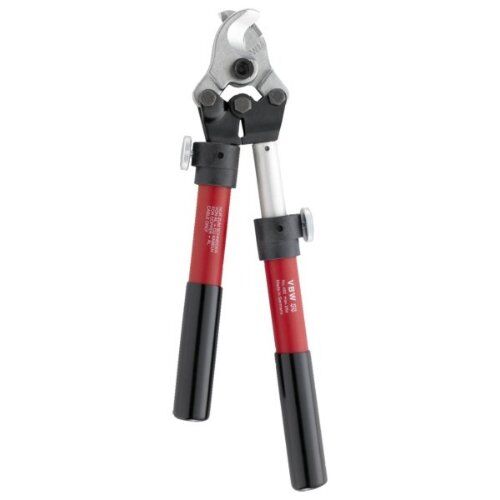  VDE-Kabel-, Kabel-, Drahtseilscheren, Messer Kabelschere Kabelschere, rot lackiert, 350 mm 12451302