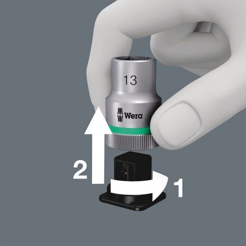  Knarren Wera 8100 SB 8 Zyklop Metal-Knarrensatz, Umschalthebel, 3/8"-Antrieb, metrisch, 29-teilig 12451910