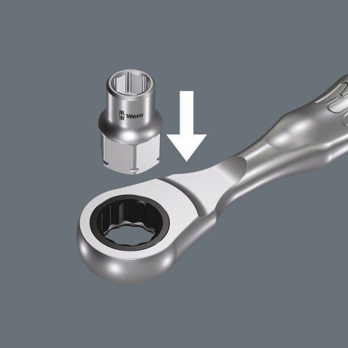  Zyklop Mini 8790 FA Zyklop-Steckschlüsseleinsatz mit 1/4"- und Sechskant Hex 11-Antrieb, 10 mm 12453609