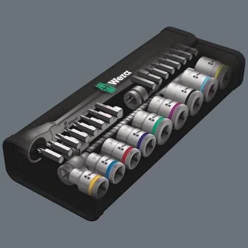  Die Zyklop Metal Knarren Switch, 3/8" 8100 SB 11 Zyklop Metal-Knarrensatz, Umschalthebel, 3/8"-Antrieb, zöllig, 29-teilig 12453462