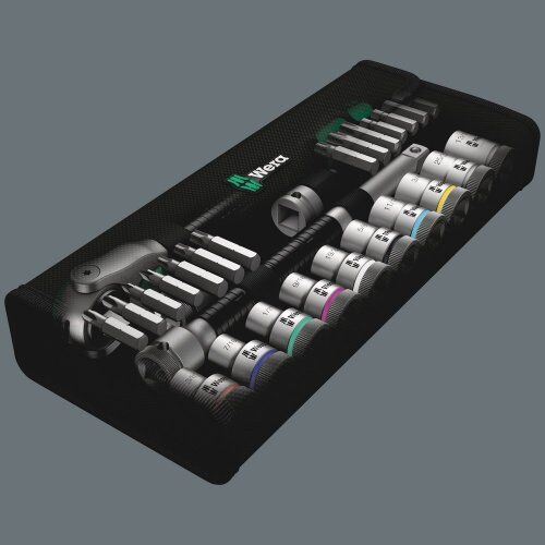  Die Zyklop Speed Knarren, 1/2" 8100 SC 9 Zyklop Speed-Knarrensatz, 1/2"-Antrieb, zöllig, 28-teilig 12453326