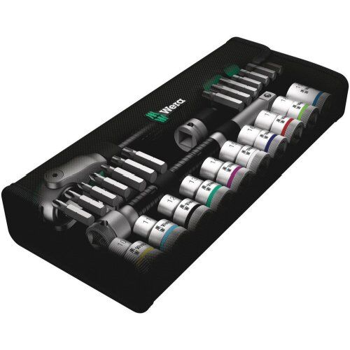  Knarren Wera 8100 SC 6 Zyklop Speed-Knarrensatz, 1/2"-Antrieb, metrisch, 28-teilig 12451909