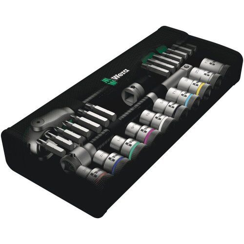  Die Zyklop Speed Knarren, 1/2" 8100 SC 9 Zyklop Speed-Knarrensatz, 1/2"-Antrieb, zöllig, 28-teilig 12453326