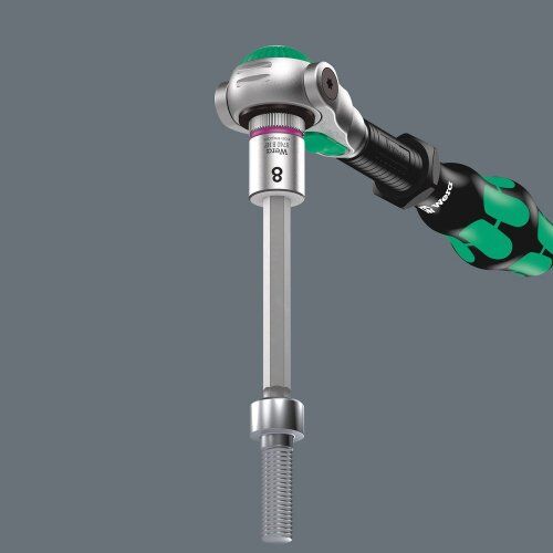  Zyklop Knarren Zubehör, 3/8" 8740 B HF 1 Zyklop Bitnuss-Satz, mit 3/8"-Antrieb, mit Haltefunktion für Innensechskantschrauben, 7-teilig 12453566