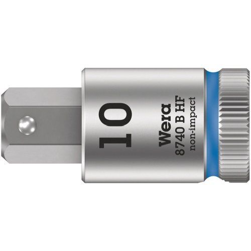  Zyklop Knarren Zubehör, 3/8" 8740 B HF Zyklop Bitnuss mit 3/8"-Antrieb, mit Haltefunktion für Innensechskantschrauben, 10 x 38,5 mm 12453494
