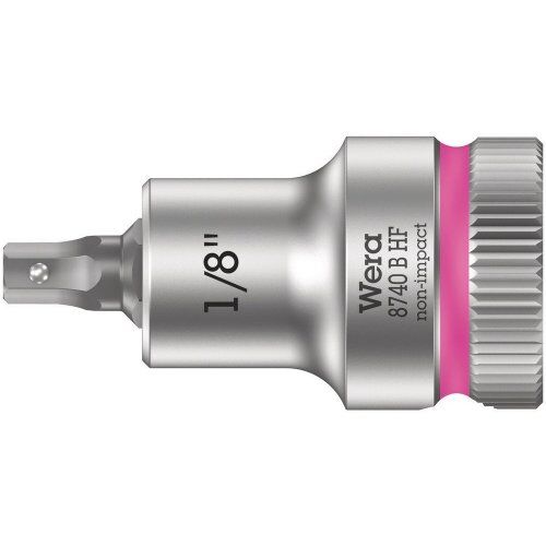  Zyklop Knarren Zubehör, 3/8" 8740 B HF Zyklop Bitnuss mit 3/8"-Antrieb, mit Haltefunktion für Innensechskantschrauben, 1/8" x 35 mm 12453521