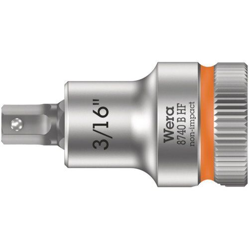  Zyklop Knarren Zubehör, 3/8" 8740 B HF Zyklop Bitnuss mit 3/8"-Antrieb, mit Haltefunktion für Innensechskantschrauben, 3/16" x 35 mm 12453553