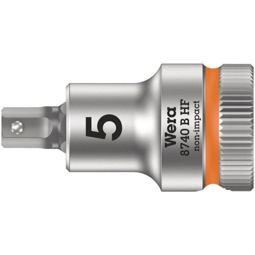  Zyklop Knarren Zubehör, 3/8" 8740 B HF Zyklop Bitnuss mit 3/8"-Antrieb, mit Haltefunktion für Innensechskantschrauben, 5 x 35 mm 12453586
