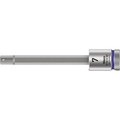  Zyklop Knarren Zubehör, 3/8" 8740 B HF Zyklop Bitnuss mit 3/8"-Antrieb, mit Haltefunktion für Innensechskantschrauben, 7 x 100 mm 12453556