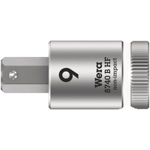  Zyklop Knarren Zubehör, 3/8" 8740 B HF Zyklop Bitnuss mit 3/8"-Antrieb, mit Haltefunktion für Innensechskantschrauben, 9 x 38,5 mm 12453509