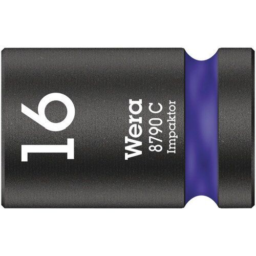  Zyklop Knarren Zubehör, 1/2" 8790 C Impaktor Steckschlüsseleinsatz mit 1/2"-Antrieb, 16 x 38 mm 12453424