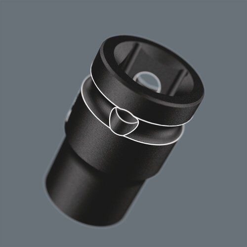  Zyklop Knarren Zubehör, 1/2" 8790 C Impaktor Steckschlüsseleinsatz mit 1/2"-Antrieb, 17 x 38 mm 12453330