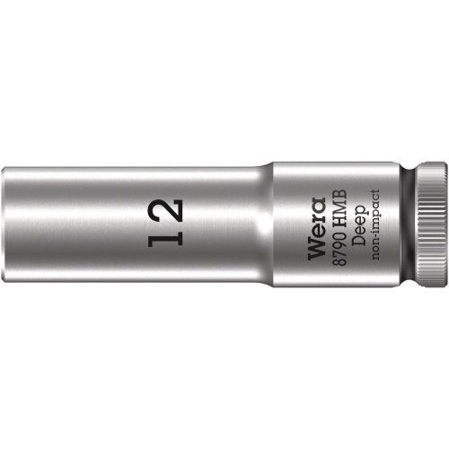  Zyklop Knarren Zubehör, 3/8" 8790 HMB Deep Steckschlüsseleinsatz mit 3/8"-Antrieb, 12 x 64 mm 12453465
