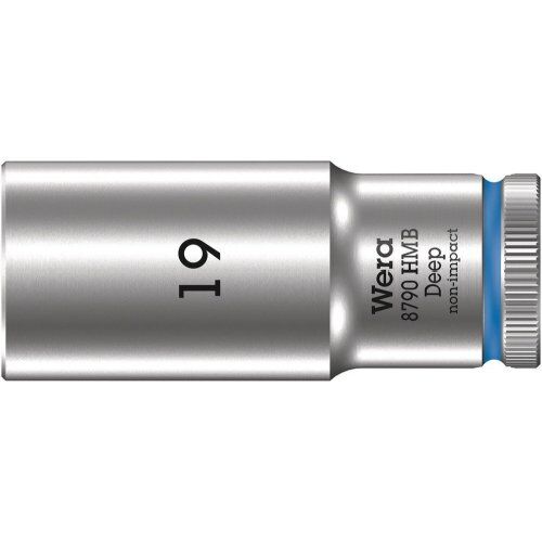  Zyklop Knarren Zubehör, 3/8" 8790 HMB Deep Steckschlüsseleinsatz mit 3/8"-Antrieb, 19 x 64 mm 12453557