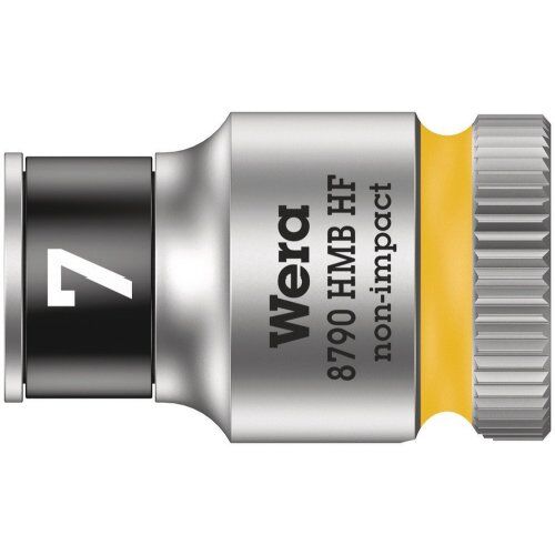  Zyklop Knarren Zubehör, 3/8" 8790 HMB HF Zyklop-Steckschlüsseleinsatz mit 3/8"-Antrieb mit Haltefunktion, 7 x 29 mm 12453468