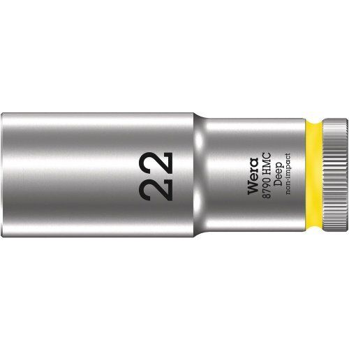 Zyklop Knarren Zubehör, 1/2" 8790 HMC Deep Steckschlüsseleinsatz mit 1/2"-Antrieb, 22 x 83 mm 12453363