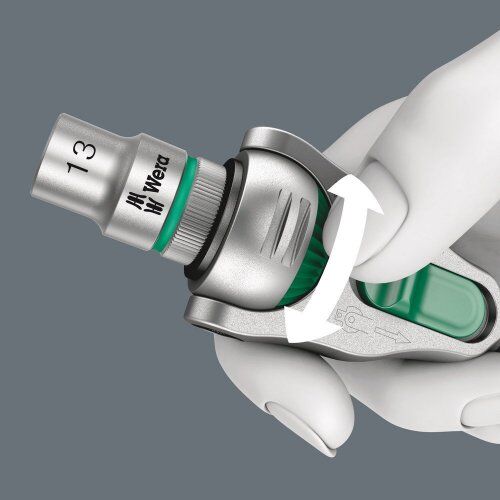  Knarren Wera 8100 SA 6 Zyklop Speed-Knarrensatz, 1/4"-Antrieb, metrisch, 26-teilig 12451900
