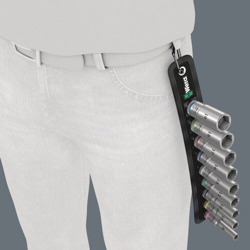 Zyklop Knarren Zubehör, 3/8" Belt B Deep 1 Steckschlüsseleinsatz-Satz, 3/8"-Antrieb, 9-teilig 12453480