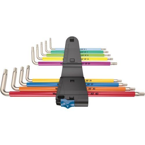  Winkelschlüssel für TORX®-Schrauben 3967/9 TX SXL Multicolour HF Stainless 1 Winkelschlüsselsatz mit Haltefunktion, Edelstahl, 9-teilig 12452740