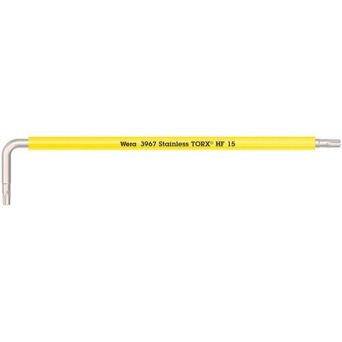 Winkelschlüssel für TORX®-Schrauben 3967 SXL HF TORX Winkelschlüssel Multicolour mit Haltefunktion, lang, Edelstahl, TX 15 x 123 mm 12452716