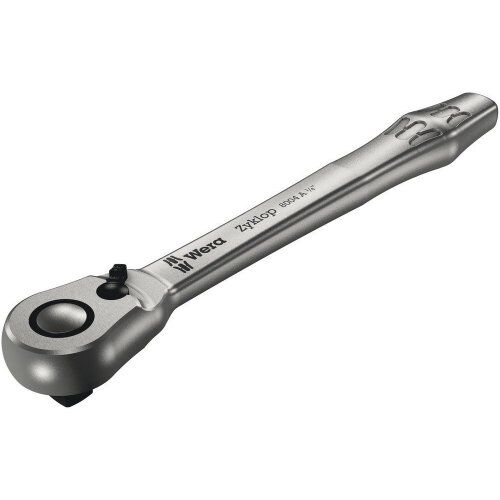  Knarren Wera 8004 A Zyklop Metal-Knarre mit Umschalthebel mit 1/4"-Antrieb, 1/4" x 141 mm 12451899