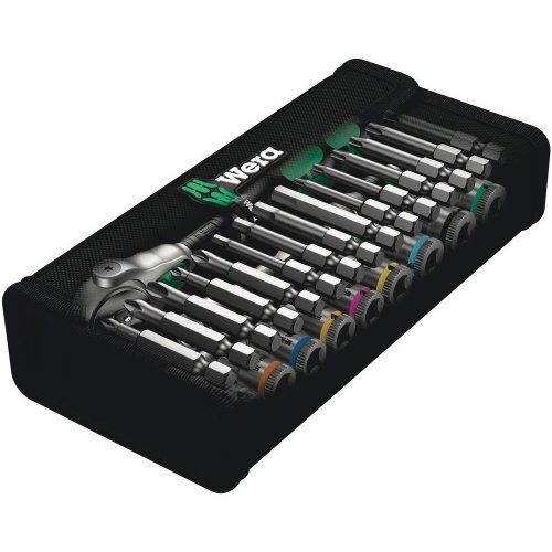 Knarren Wera 8100 SA 6 Zyklop Speed-Knarrensatz, 1/4"-Antrieb, metrisch, 26-teilig 12451900