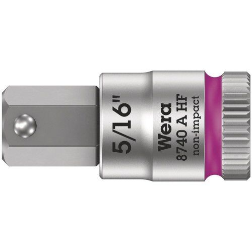  Zyklop Knarren Zubehör, 1/4" 8740 A HF Zyklop Bitnuss mit 1/4"-Antrieb, mit Haltefunktion für Innensechskantschrauben, 5/16" x 28 mm 12453289