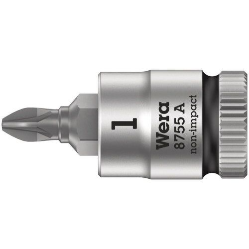  Zyklop Knarren Zubehör, 1/4" 8755 A Pozidriv Zyklop Bitnuss mit 1/4"-Antrieb, PZ 1 x 28 mm 12453235