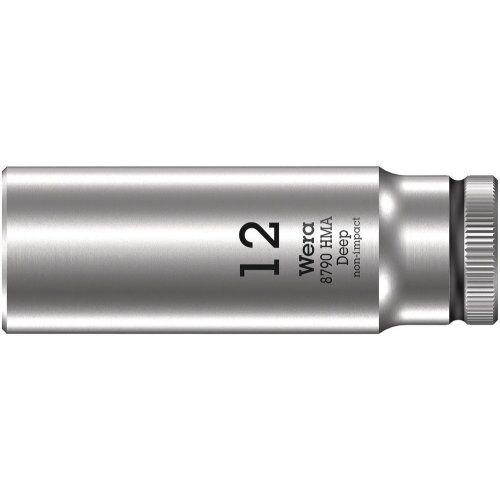  Zyklop Knarren Zubehör, 1/4" 8790 HMA Deep Steckschlüsseleinsatz mit 1/4"-Antrieb, 12 x 50 mm 12453295