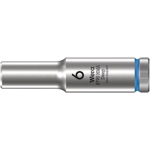  Zyklop Knarren Zubehör, 1/4" 8790 HMA Deep Steckschlüsseleinsatz mit 1/4"-Antrieb, 6 x 50 mm 12453267