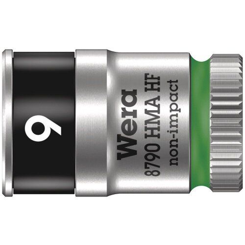  Zyklop Knarren Zubehör, 1/4" 8790 HMA HF Zyklop-Steckschlüsseleinsatz mit 1/4"-Antrieb mit Haltefunktion, 9 x 23 mm 12453269