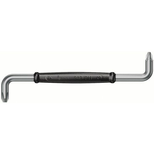  Winkelschlüssel Winkelschraubendreher 919 PH Winkelschraubendreher, PH 1 + 2 x 125 mm 12452944