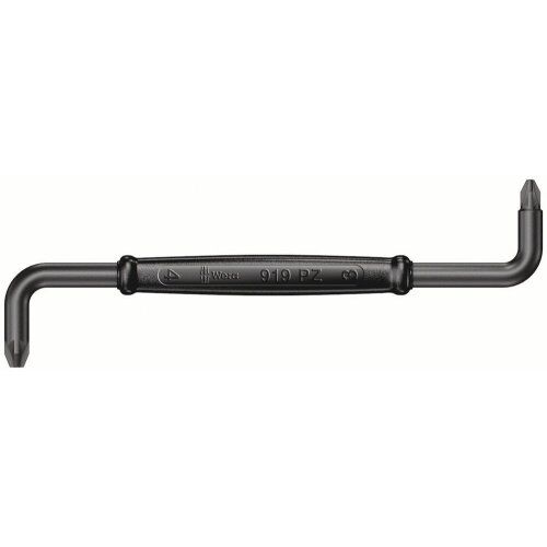 Winkelschlüssel Winkelschraubendreher 919 PZ Winkelschraubendreher, PZ 1 + 2 x 125 mm 12452947