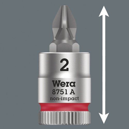  Zyklop Knarren Zubehör, 1/4" 8751 A Phillips Zyklop Bitnuss mit 1/4"-Antrieb, PH 3 x 28 mm 12453220