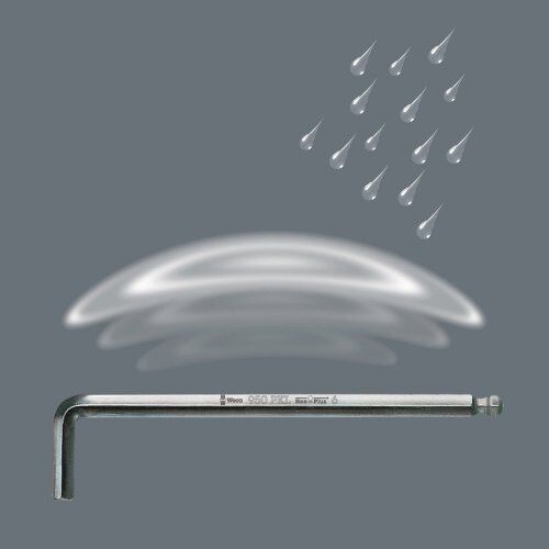  Winkelschlüssel für Innensechskantschrauben 950 PKL Winkelschlüssel, zöllig, BlackLaser, 1/4" x 190 mm 12452936