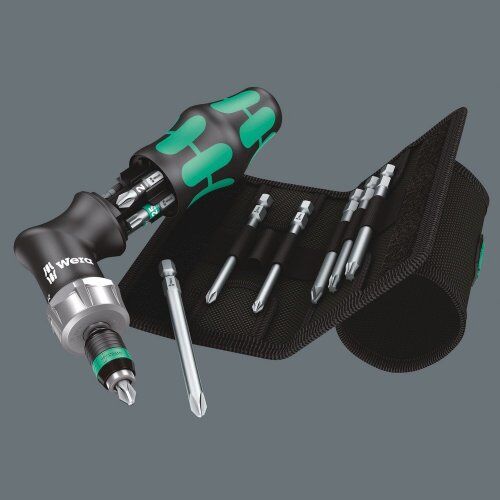  Kraftform Kompakt Vario mit Ratschenfunktion. - Feinverzahnung für präzises Arbeiten. Kraftform Kompakt Pistol RA 4, 13-teilig 12451971