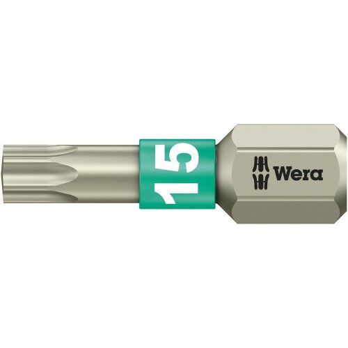  Bits für TORX®-Schrauben 3867/1 TS TORX Bits, Edelstahl, TX 15 x 25 mm 12454312