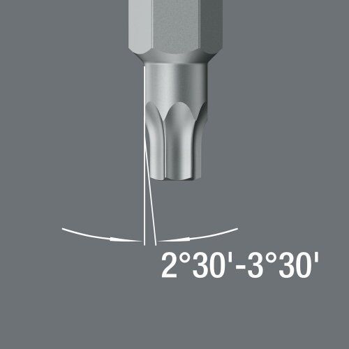  Bits für TORX®-Schrauben 867/1 Z TORX Wedge Bits, TX 10 x 25 mm 12454084
