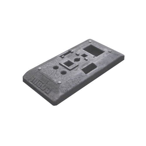  Sicherheitsbakensystem Müba Sicherheitsbakenfuß, 0,87x0,42x0,12m 12444595